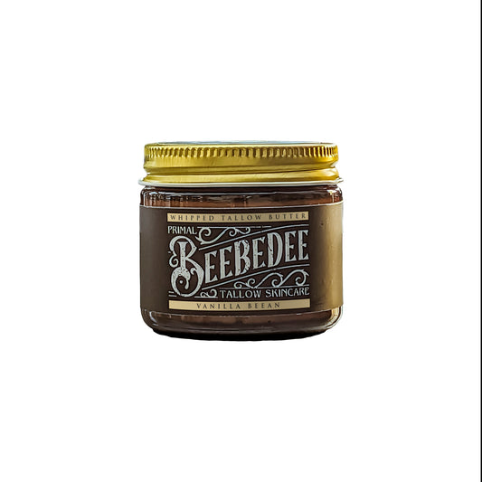 Whipped Tallow Butter - Vanilla Beean - 2 oz jar