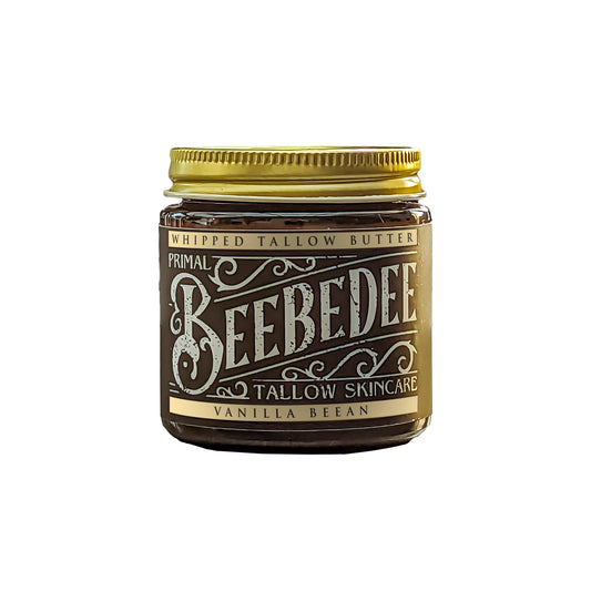 Whipped Tallow Butter - Vanilla Beean - 4 oz jar